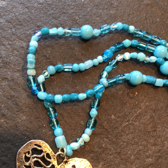 Hippie Boho love beads with heart - Picture 5 of 7